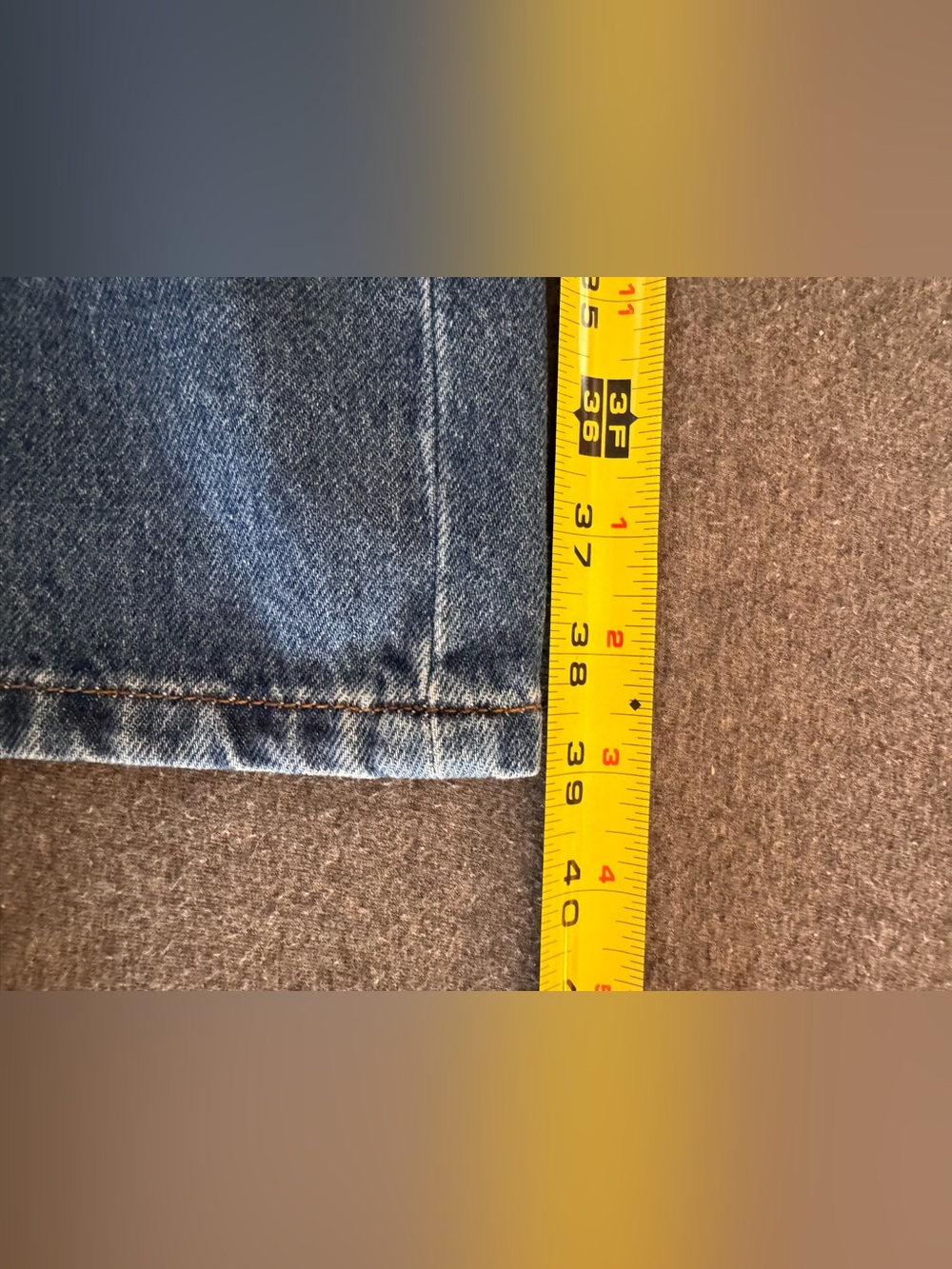 Westbound NWT Women’s Wide Leg Retro  Medium Wash Denim Jeans - Size 16S - Picture 10 of 11
